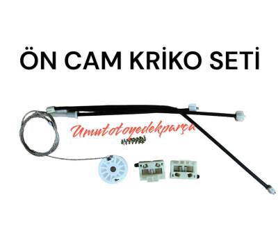 Chevrolet Cruze Ön Sol Cam Kriko Tamir Seti - İTHAL