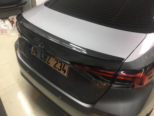 Corolla 2019 Anatomik Spoiler Boyasız - 3