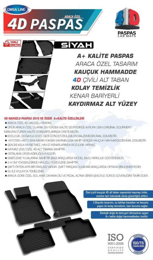 Omsa 4D Corsa E-2014-2019 Paspas - 2