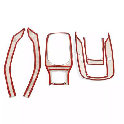 Toyota Corolla 2019 Sonrası E210 Kasa Vites Etrafı Kaplama Set Gri - UMT AUTO PARTS